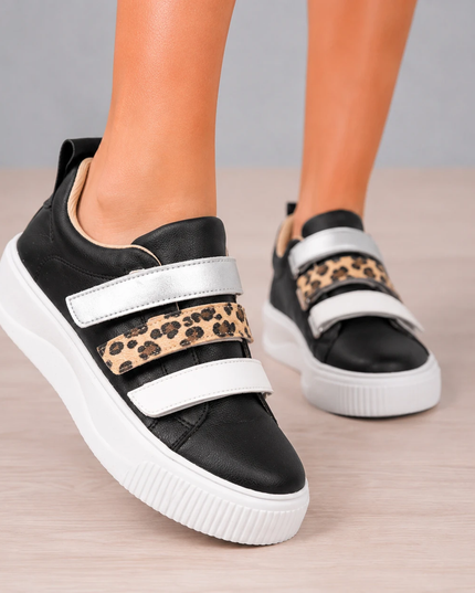 Zapatillas Urbanas Mujer La Plata - Negro