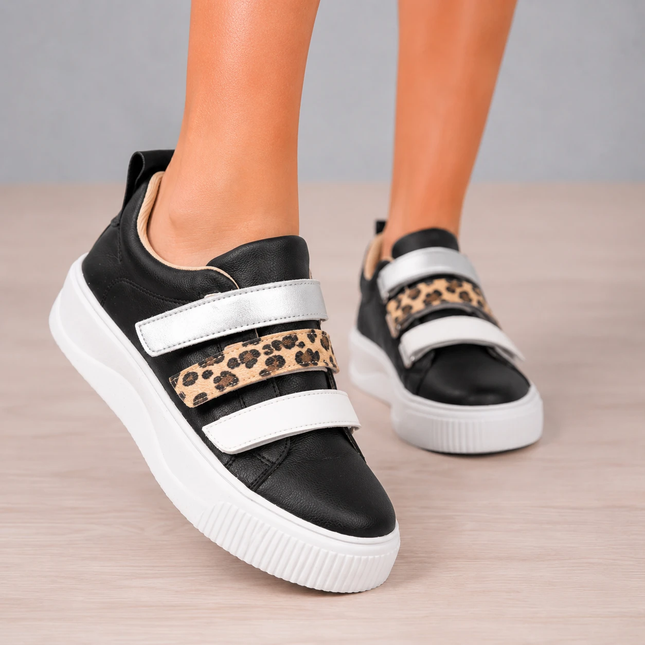Zapatillas Urbanas Mujer La Plata - Negro