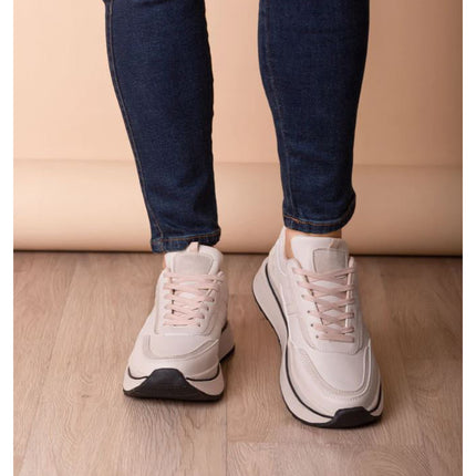Zapatilla Le Mans - Beige