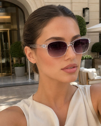 Lentes de Sol Urbano - MOH102B-4 - Plateado Transparente