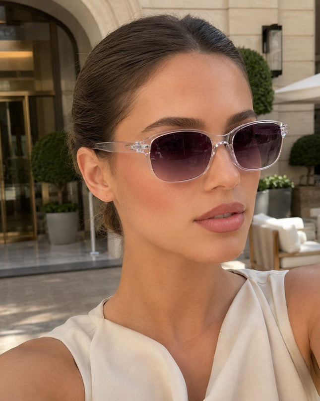 Lentes de Sol Urbano - MOH102B-4 - Plateado Transparente