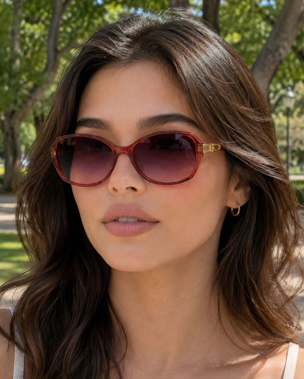 Lentes de Sol Urbano - PL - 4972 -  Rojo