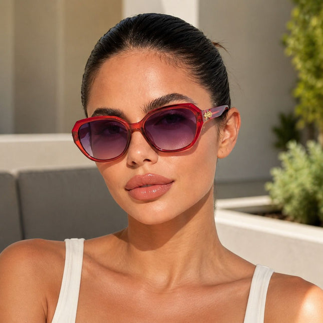 Lentes de Sol Urbano - PL - 4974 -  Rojo