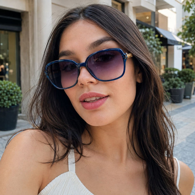 Lentes de Sol Urbano - PL - 4975 -  Azul