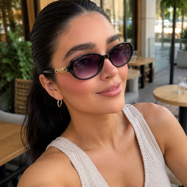 Lentes de Sol Urbano - PL - 4975 -  Negro