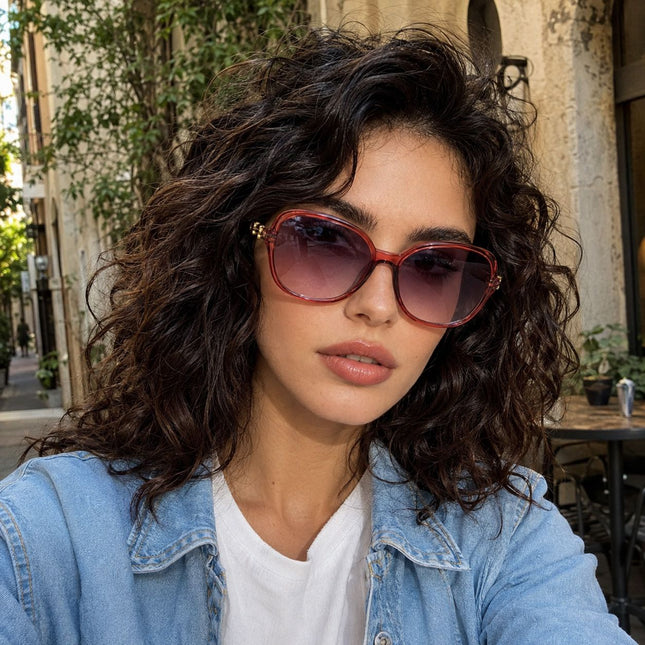 Lentes de Sol Urbano - PL - 4975 -  Rojo