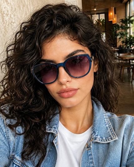 Lentes de Sol Urbano - PL - 4977 -  Azul