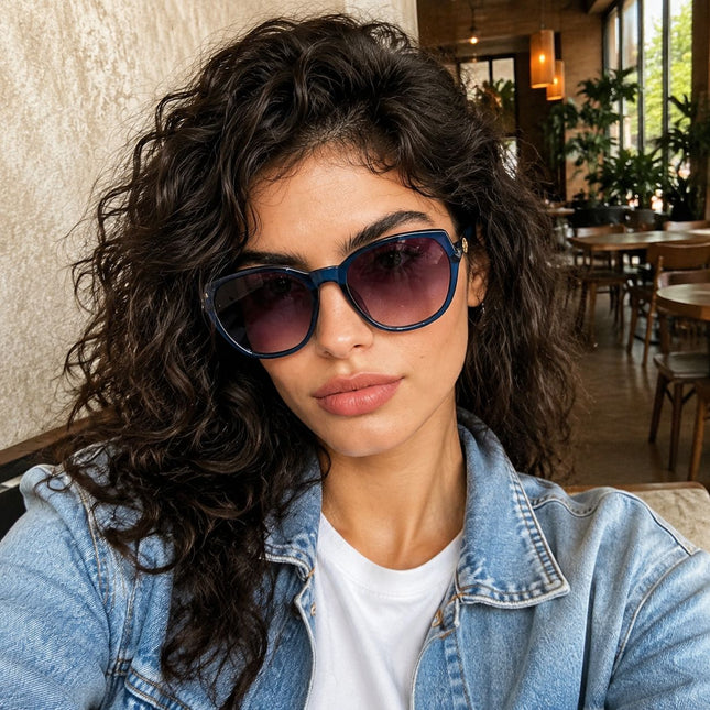 Lentes de Sol Urbano - PL - 4977 -  Azul