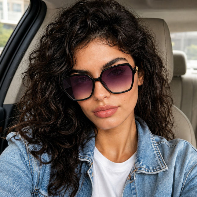 Lentes de Sol Urbano - PL - 4977 -  Negro