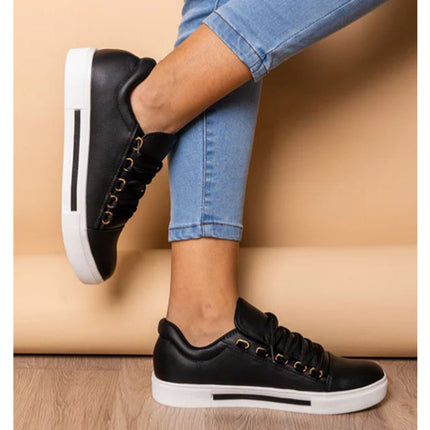 Zapatillas Urbanas Mujer Leticia - Negro