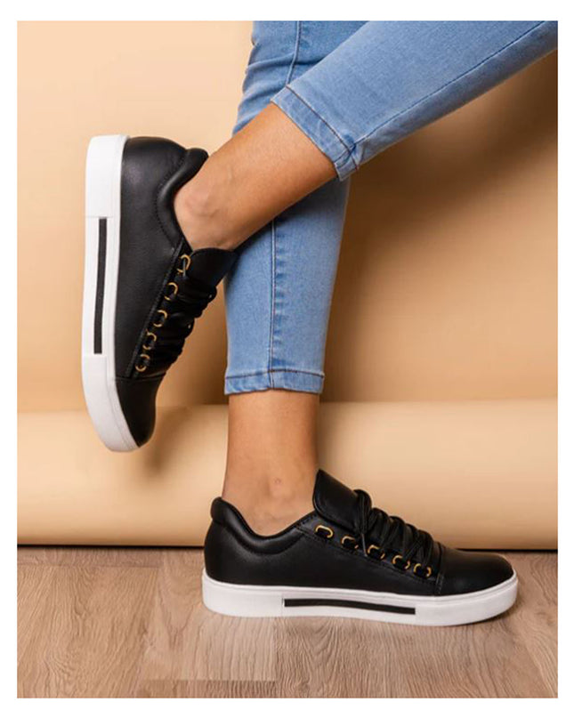 Zapatilla Leticia - Negro