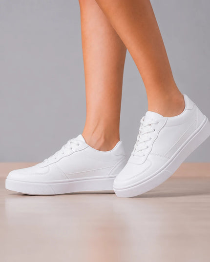 Zapatillas Urbanas Mujer Line - Blanco