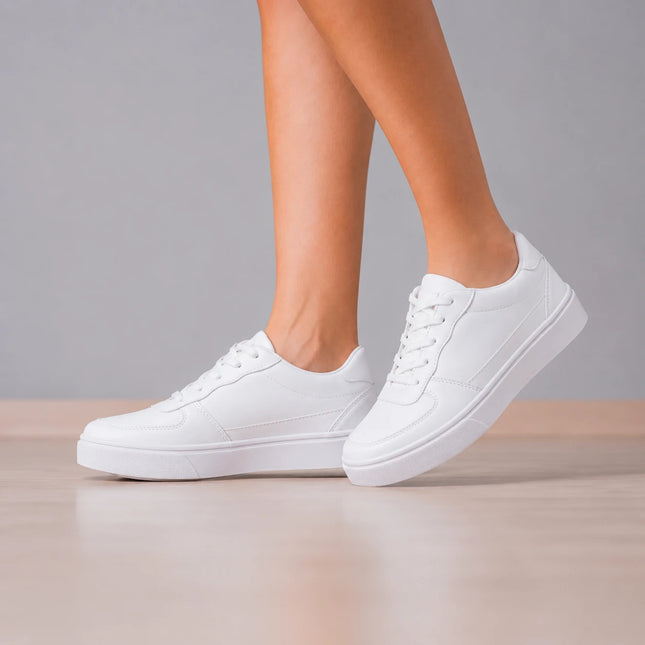 Zapatillas Urbanas Mujer Line - Blanco
