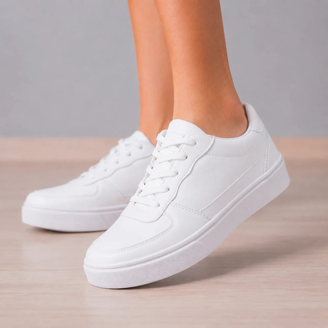 Zapatillas Urbanas Mujer Line - Blanco