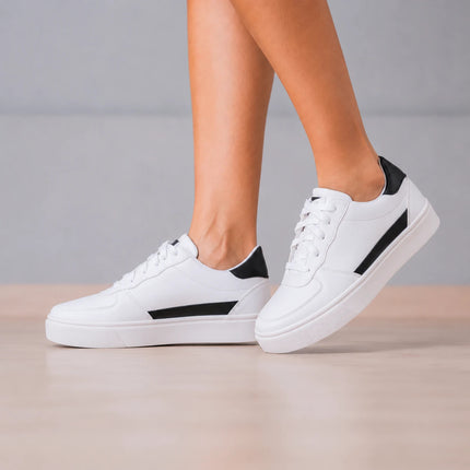 Zapatillas Urbanas Mujer Line - Negro