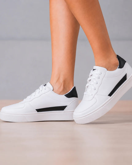 Zapatillas Urbanas Mujer Line - Negro