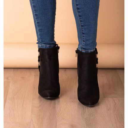 Botin Lismore - Negro Gamuza