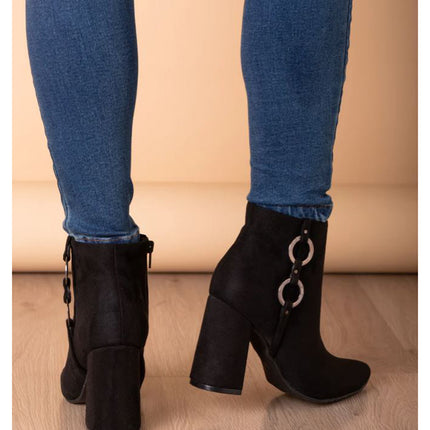 Botin Lismore - Negro Gamuza
