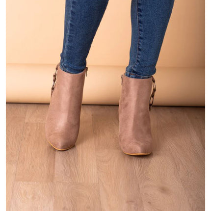 Botines Mujer Lismore - Topo