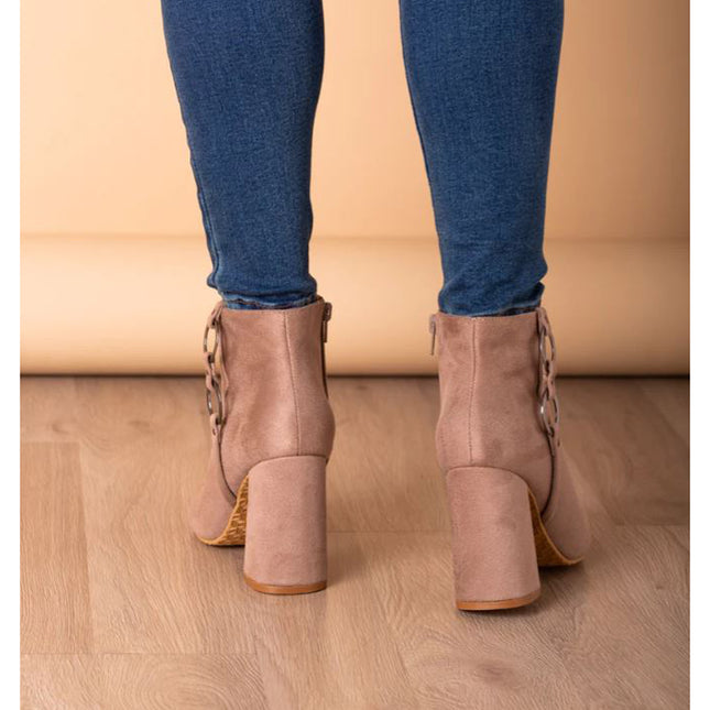 Botines Mujer Lismore - Topo