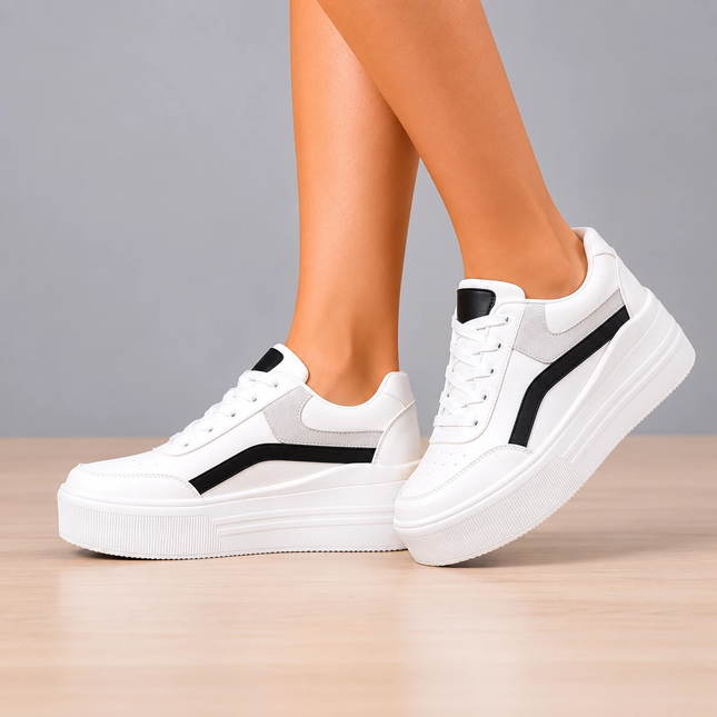 Zapatillas Urbanas Mujer Loop - Plomo