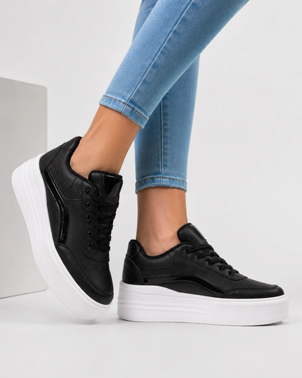 Zapatillas Urbanas Mujer Loop - Negro