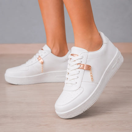 Zapatillas Urbanas Mujer Lyon - Blanco