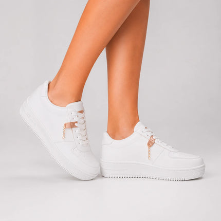 Zapatillas Urbanas Mujer Lyon - Blanco
