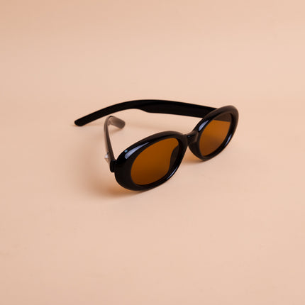 Lentes de Sol Urbano  - PL968 - Negro con lunas marrones
