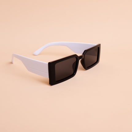 Lentes de Sol Urbano - INK002 - Blanco con Negro