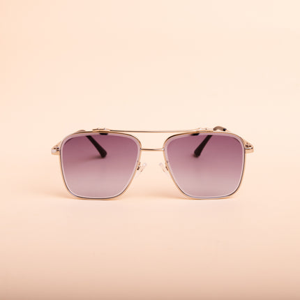 Lentes de Sol Urbano  - 1933 - Negro Plateado