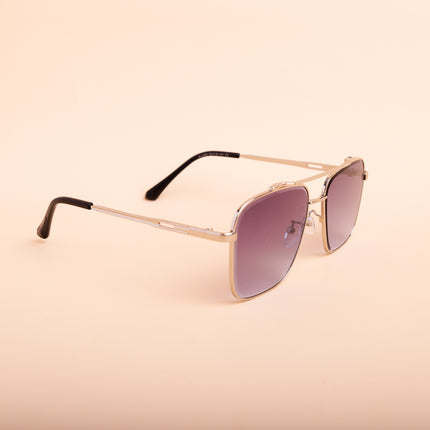 Lentes de Sol Urbano  - 1933 - Negro Plateado