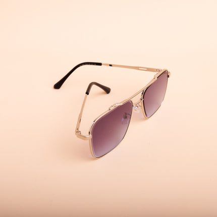 Lentes de Sol Urbano  - 1933 - Negro Plateado