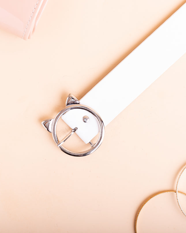 Correa Gatito  - Blanco