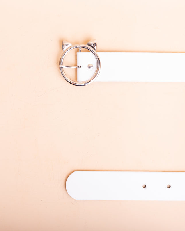 Correa Gatito  - Blanco