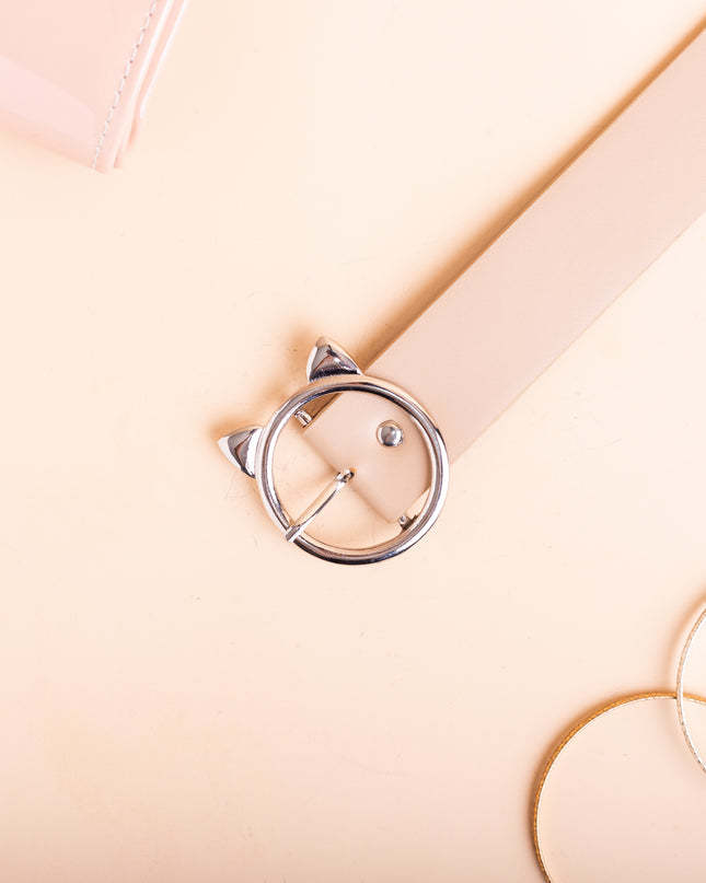 Correa Gatito  - Beige