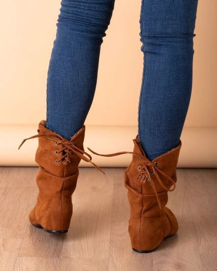 Botas Mujer Mackay - Camel