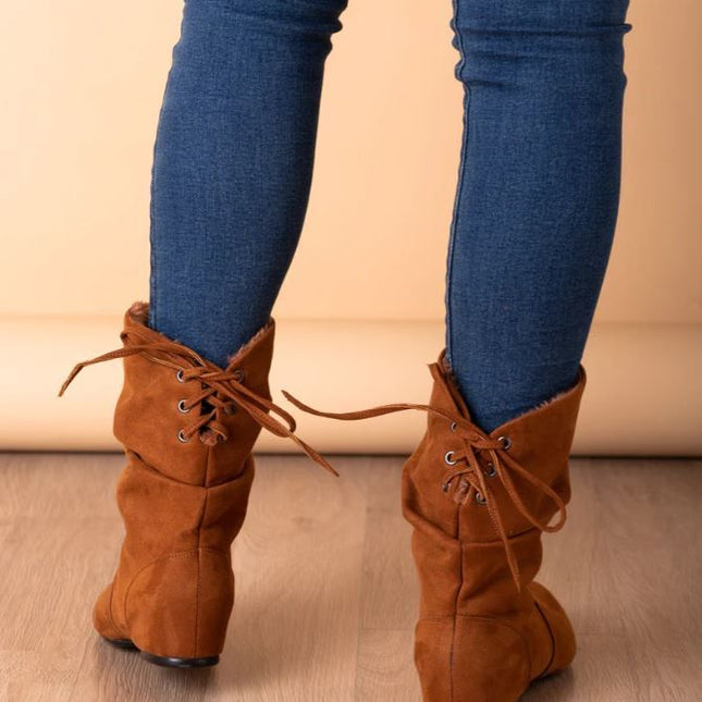 Botas Mujer Mackay - Camel