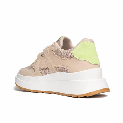 Zapatillas Urbanas Mujer Malinas  - Beige