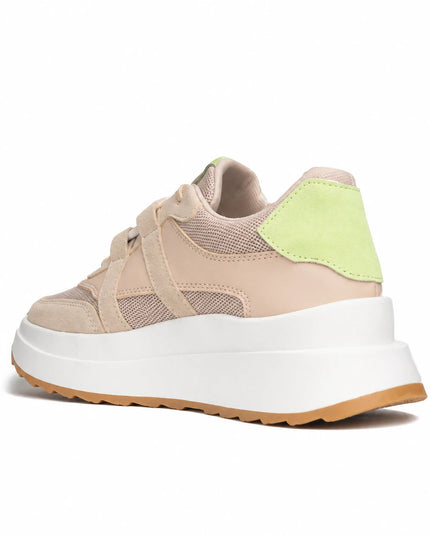 Zapatillas Urbanas Mujer Malinas  - Beige