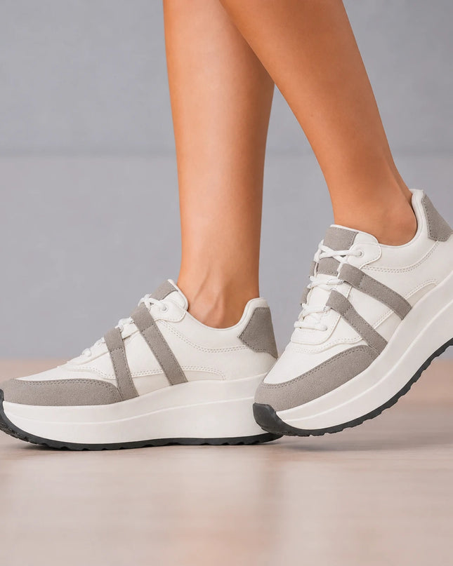 Zapatillas Urbanas Mujer Malinas  - Plomo