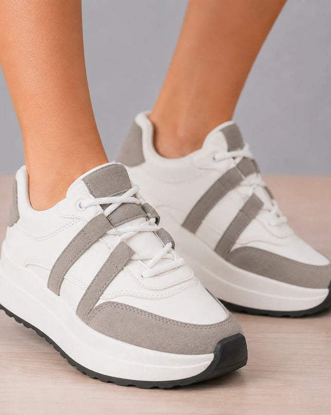 Zapatillas Urbanas Mujer Malinas  - Plomo