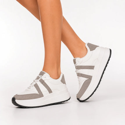 Zapatillas Urbanas Mujer Malinas  - Plomo