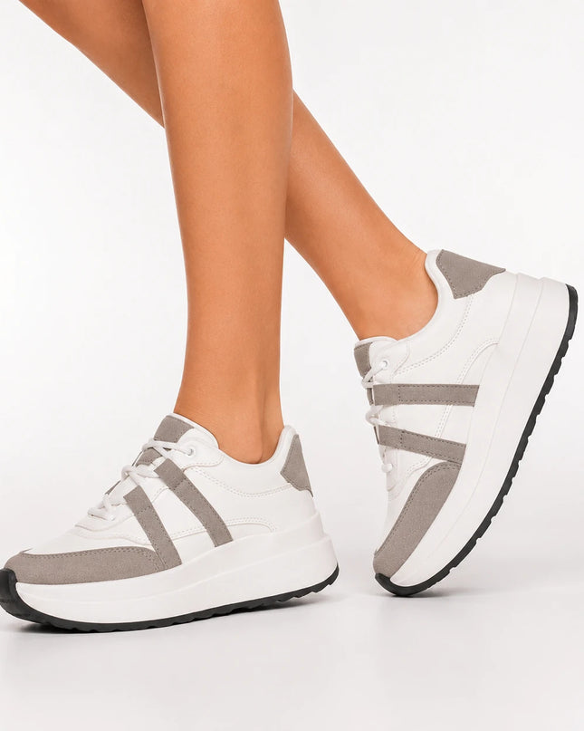 Zapatillas Urbanas Mujer Malinas  - Plomo