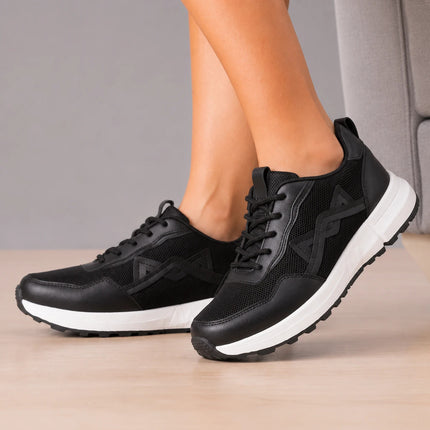 Zapatillas Urbanas Mujer Manu - Negro