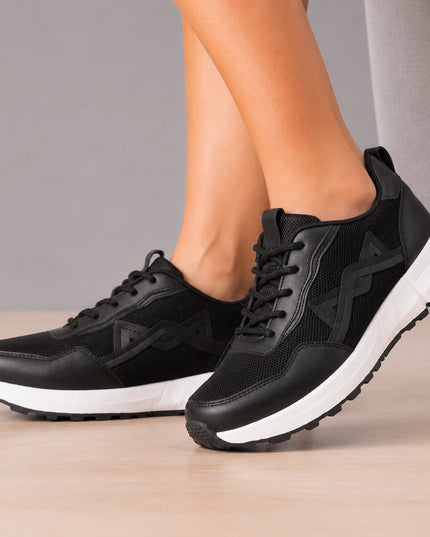 Zapatillas Urbanas Mujer Manu - Negro
