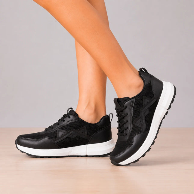 Zapatillas Urbanas Mujer Manu - Negro