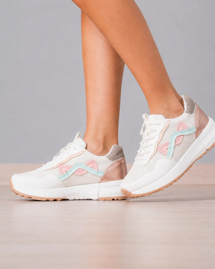 Zapatillas Urbanas Mujer Manu - Rosado