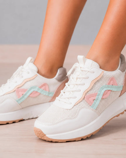 Zapatillas Urbanas Mujer Manu - Rosado