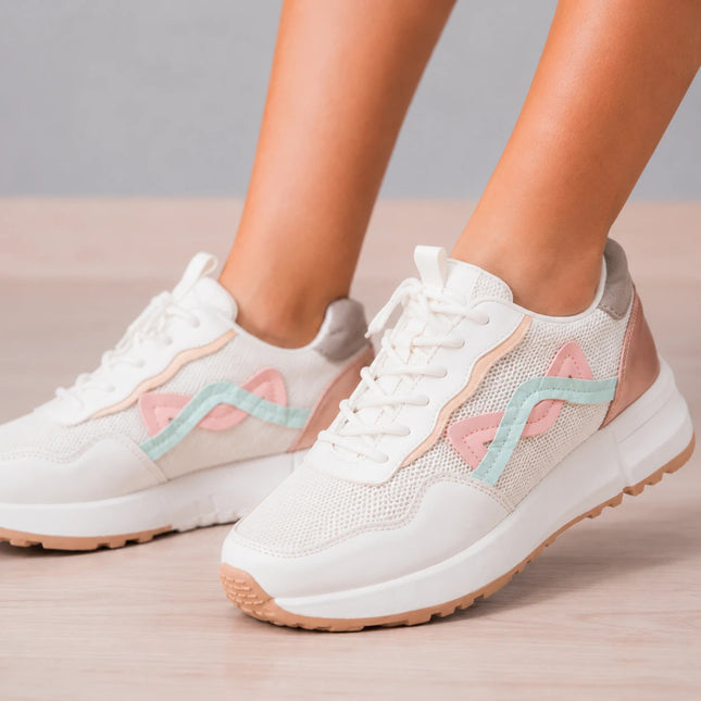 Zapatillas Urbanas Mujer Manu - Rosado